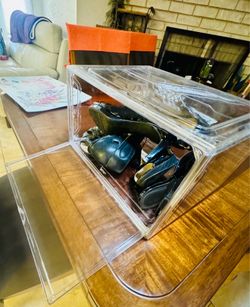 Set of Acrylic Shoe and Storage Boxes