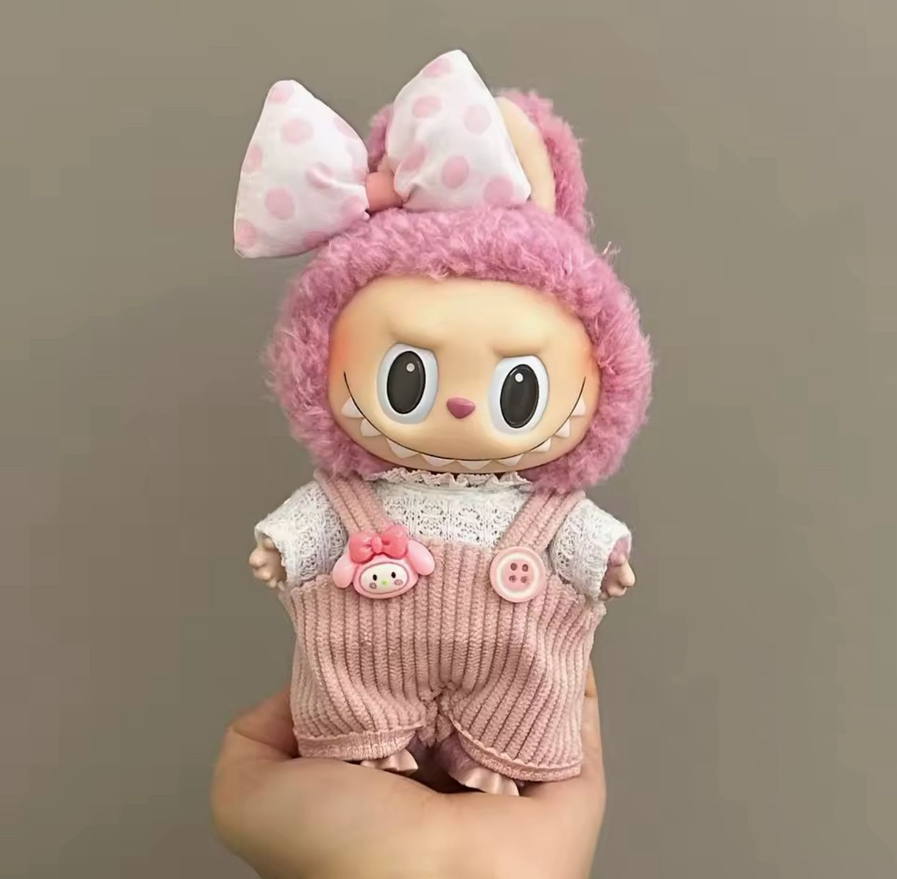 Labubu Outfit Clothes Pink