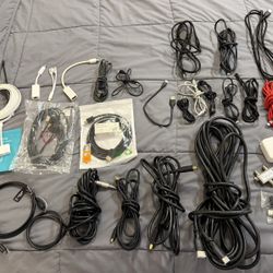 TECH CABLES/CHARGERS & ADAPTERS BUNDLE