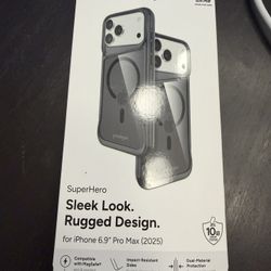 Prodigee SuperHero Case w/magsafe iPhone 17 pro max new