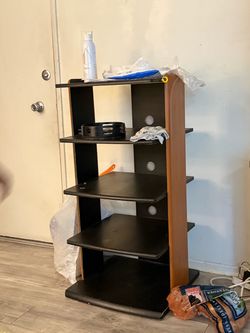 5-Tier Media Shelf Unit