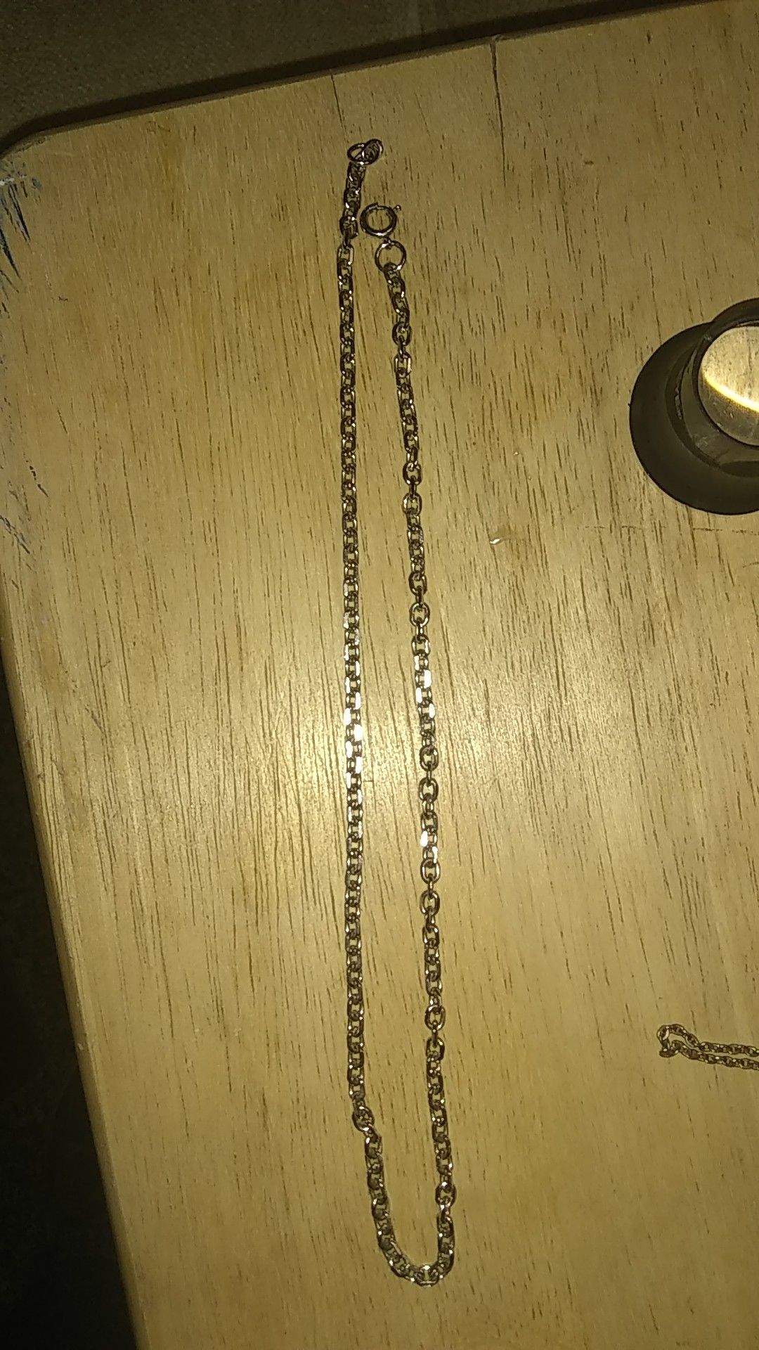 Men's Sterling Silver chain necklace