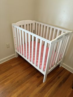 Mini Crib With Mattress