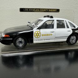 Los Angeles Sheriff Police Model Car Patrol 