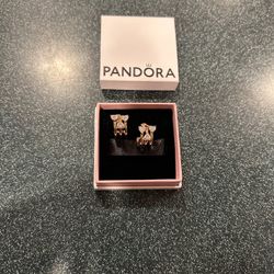 Pandora Gold Earrings