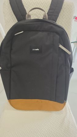 Pacsafe GO 25L Anti Theft Backpack, Jet Black