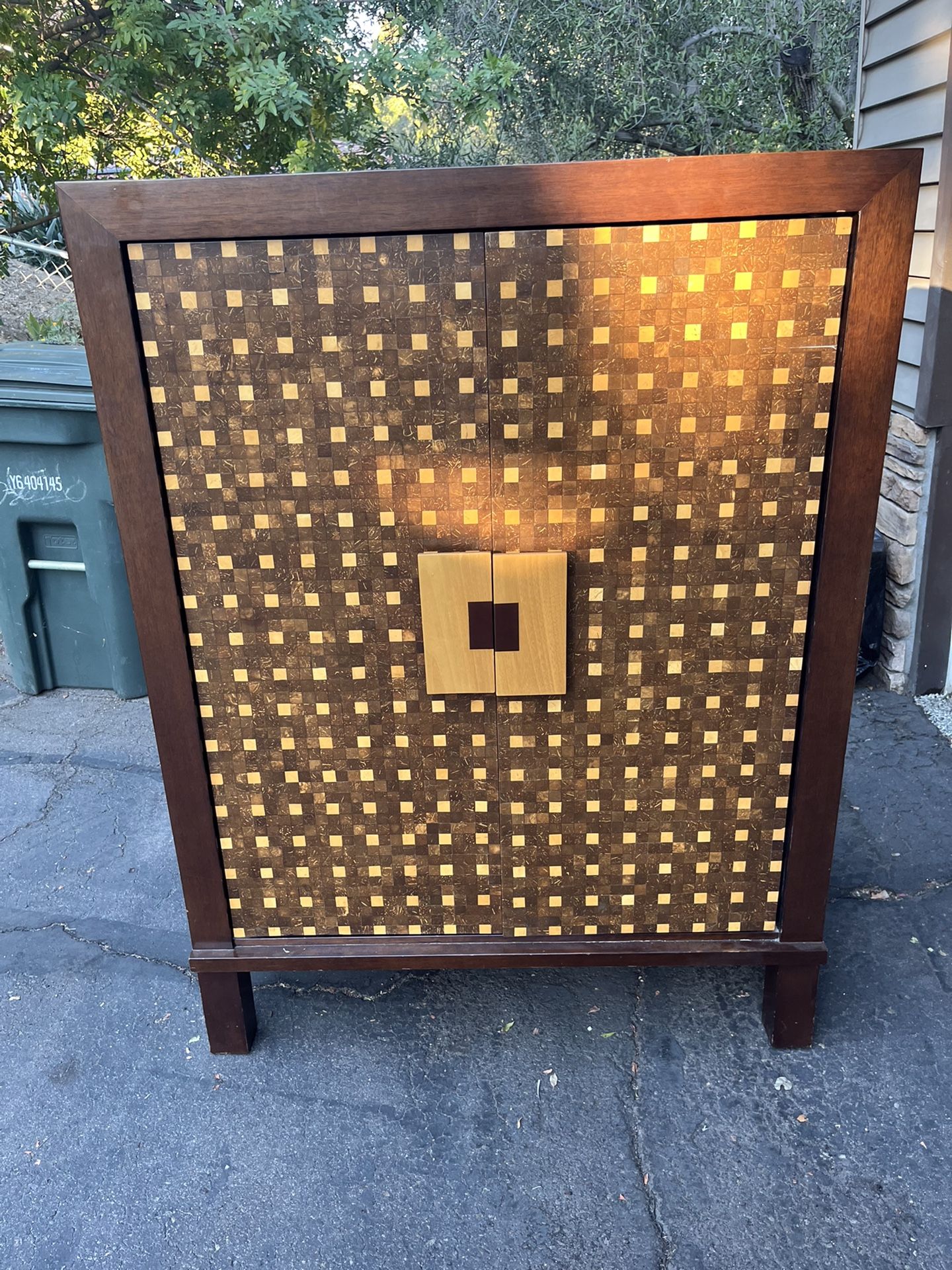 Vintage Cabinet Wood 