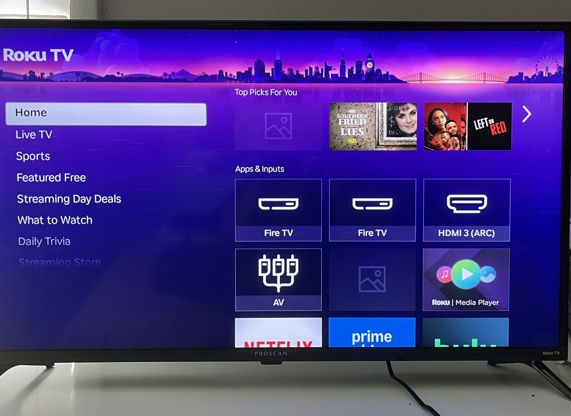 42’ Proscan Roku TV