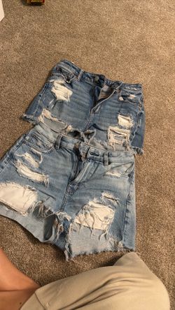 Sz 2 American eagle shorts! $20 for both!