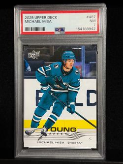 Michael Misa Young Guns PSA 7 ROOKIE
