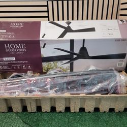 52inches Ceiling Fan, Outdoor Indoor Covered- Ceiling Fan - Remote Control Included 