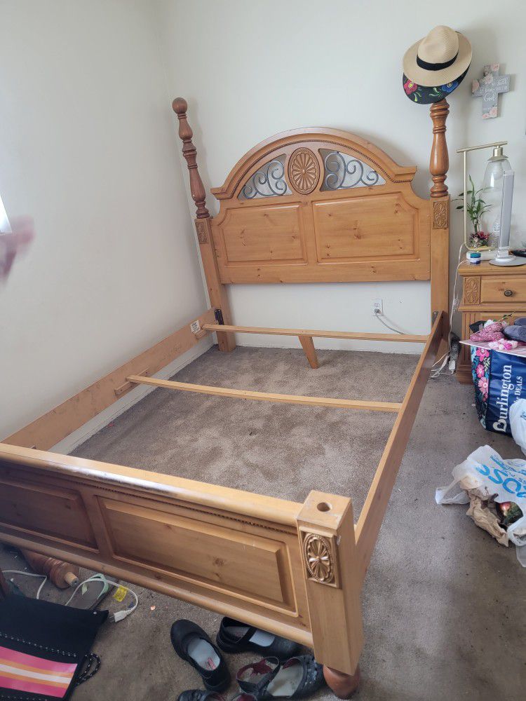 Bed Frame And Chest