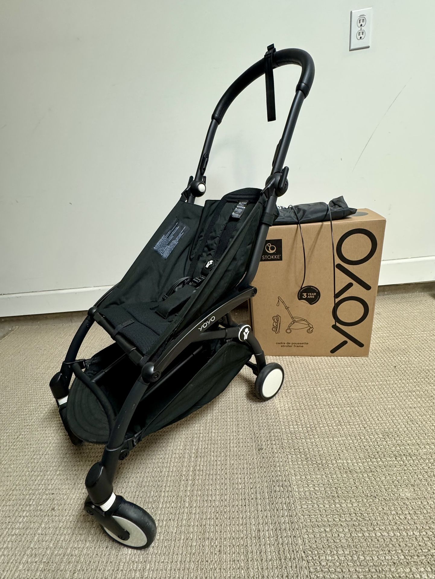 YoYo3 Stroller With 0+ Newborn Shell In AirFrance Blue