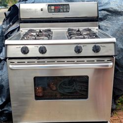 Gas Range Stainless Steel 