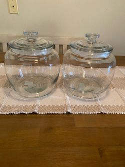 Large glass jars