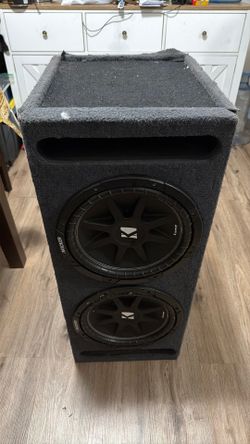 Dual 12 inch kicker comp subs