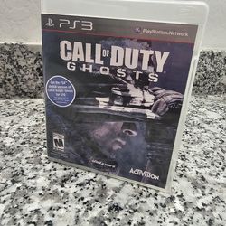 Call of Duty: Ghosts for the PlayStation 3.