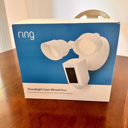 Ring Floodlight Cam Wired Plus with motion-activated