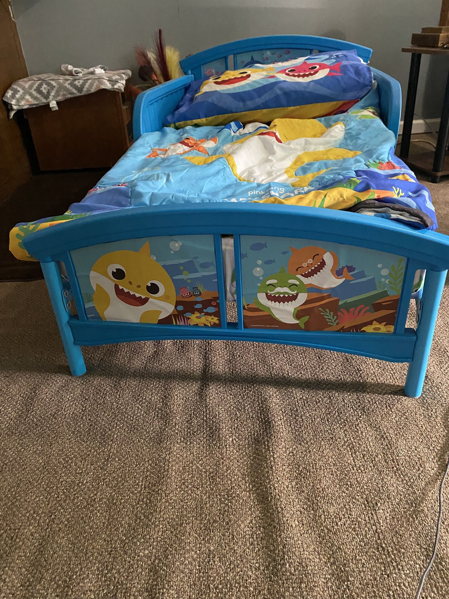 Baby shark bedroom items