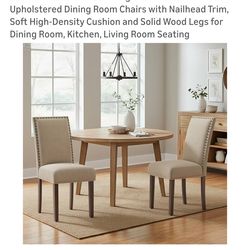 Colamy Dining Chairs set of 2