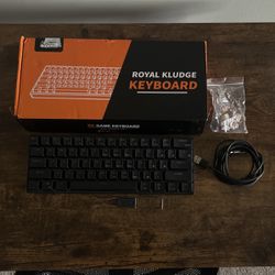 RK61 Royal Kludge Gaming Keyboard 60% (red switches)