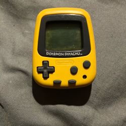 Pocket Pikachu Pedometer Nintendo Pokemon Virtualpet MPG-001 Works Needs Battery