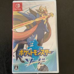 Pokémon Sword For Nintendo Switch  New Original From Japan, Never Open. 