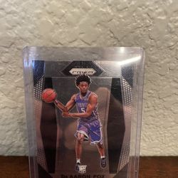 2017 Panini Prizm De Aaron Fox Rookie