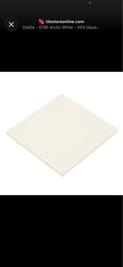 Daltile Ceramic Wall Tile – Off White/Cream – Multiple Boxes