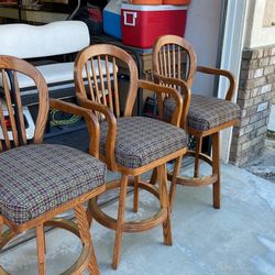 3- Barstools Like New