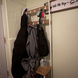 Coat And Shoe Storage Rack