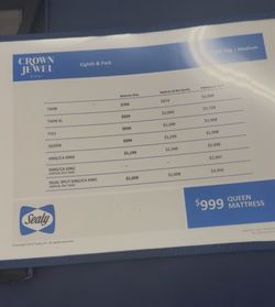 King Size Firm Mattress – Like New
