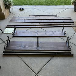 Double Hanging Closet System With Rods