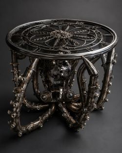 Squid end table
