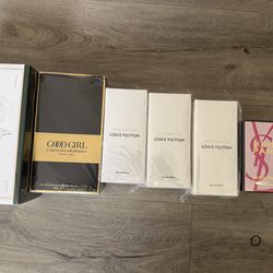 Colognes and perfumes