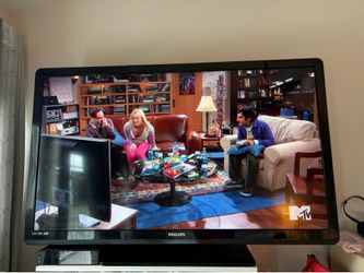 Philips flat screen 51 inch TV with stand
