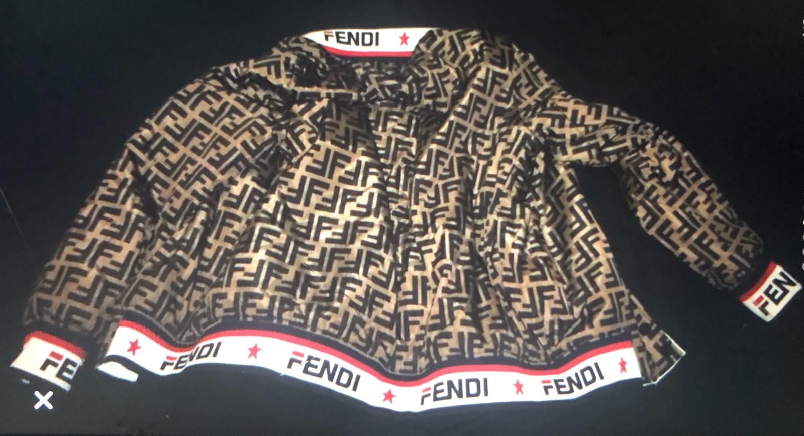 Fendi Roma reversible bomber jacket