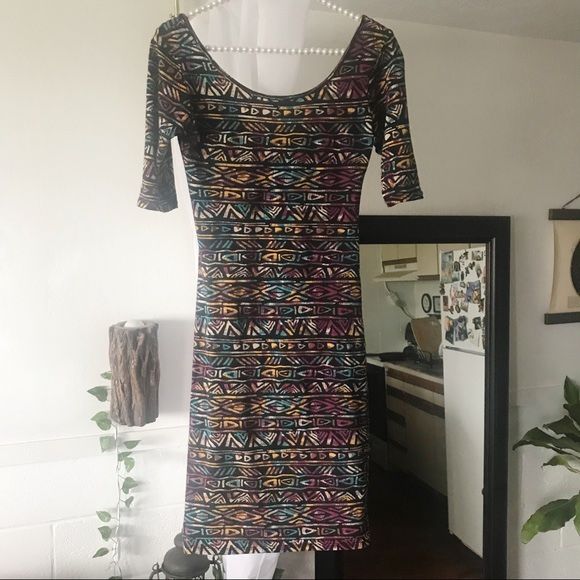 blue dress for baby girl R91-D2119 (Navy with white tribal), Ladies Aloha Dress 100% Rayon – Yuntech