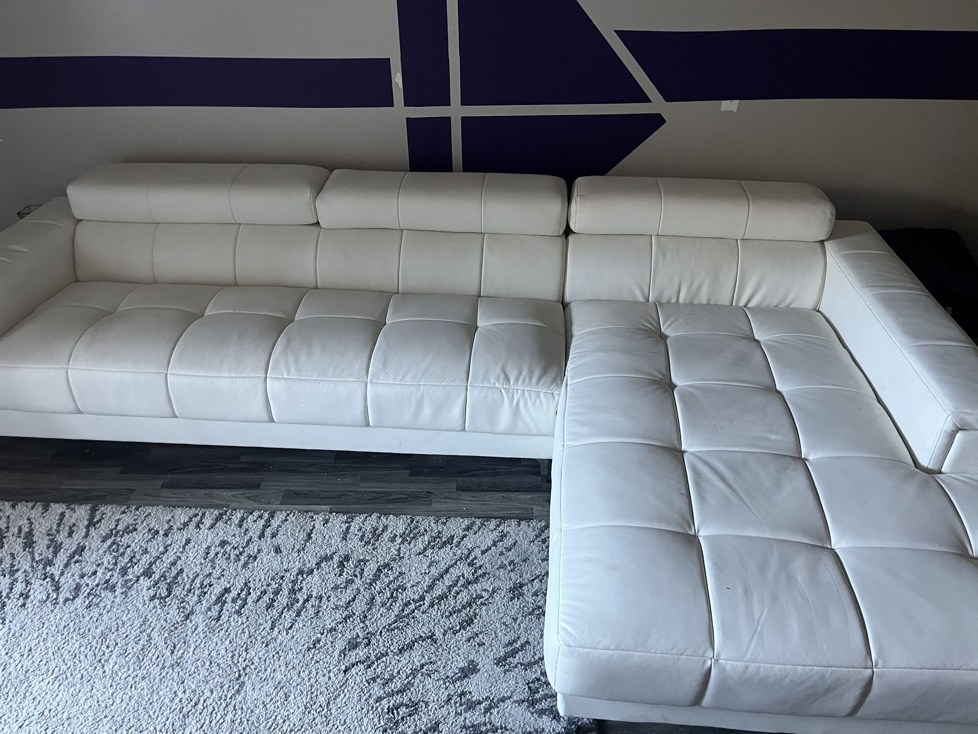 MODERN BED FRAME AND COUCH