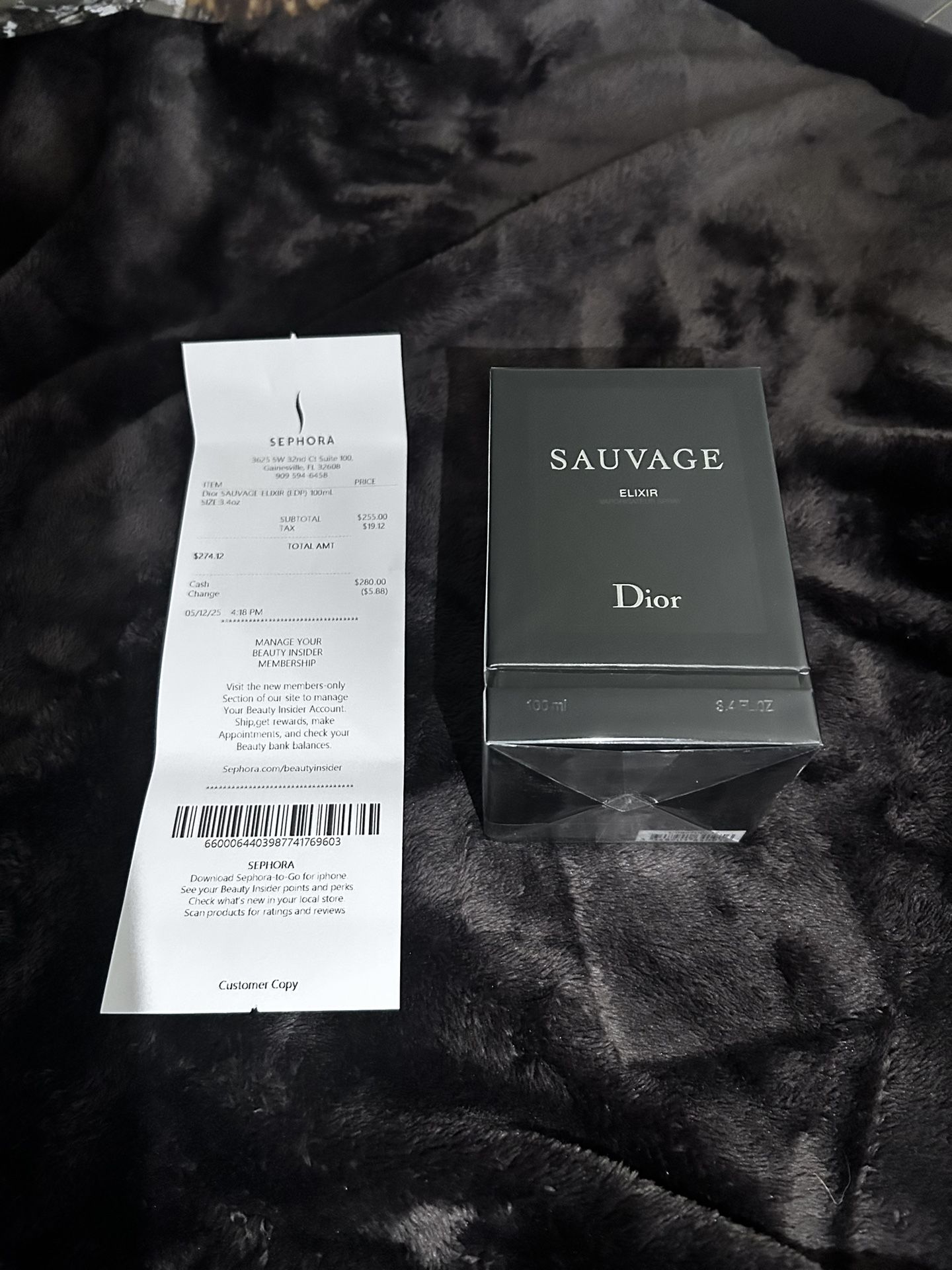 Dior Sauvage 100ML Bottle