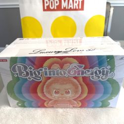 Authentic Big into Energy New Sealed Popmart Labubu Full Set 