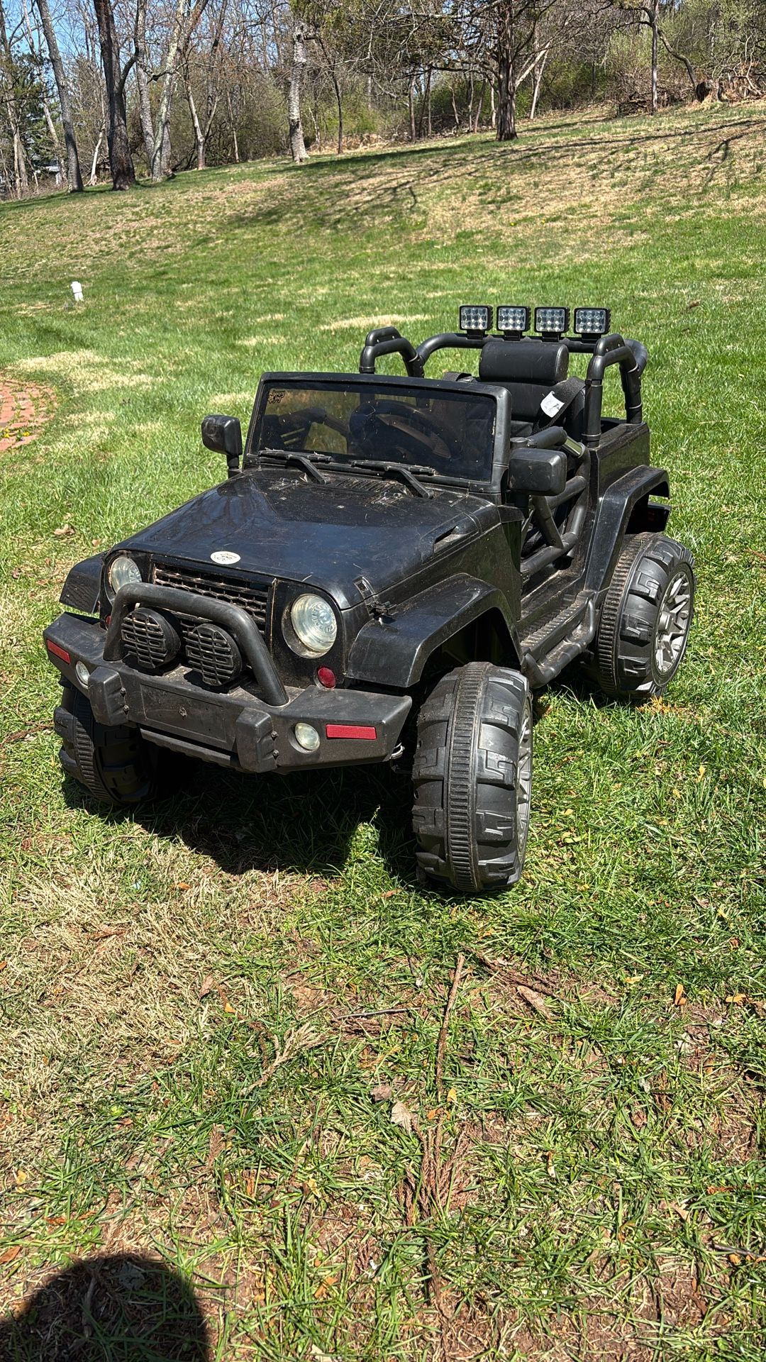 Power Wheels Jeep With Milwaukee Battery Adapter works Great!