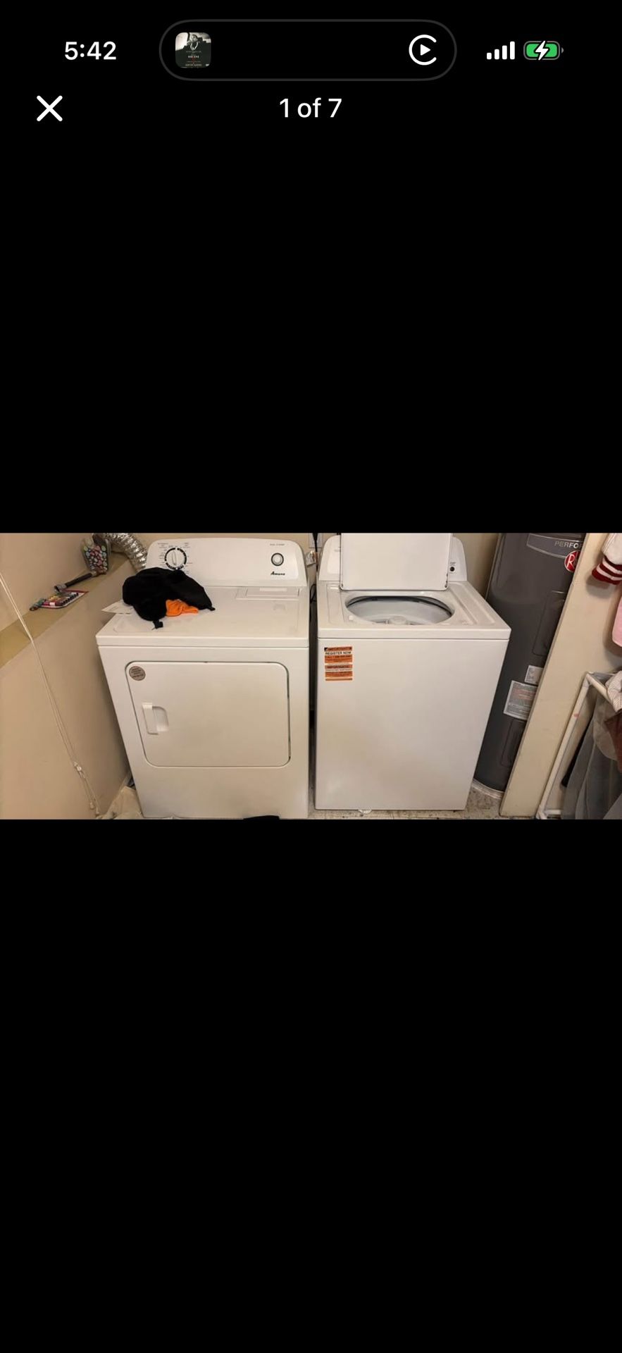 Washer And Dryer
