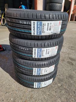 205 55 16 NEW KUMHO SOLUS TIRES COROLLA CIVIC SENTRA KIA SCION BMW VERSA