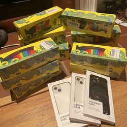 Take All For $40  (11pcs Toys And 3 PCs Iphone 13 Pro Cases)