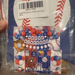 Birthday Party Supplies Baseball Themed