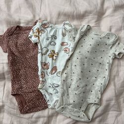 3 Month Girl Onesies