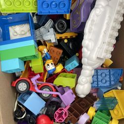 Box Of duplo Legos