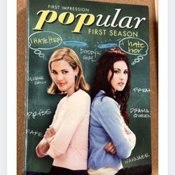 Popular - Season 1 (DVD, 2004, 6-Disc Set) Box Set Collection