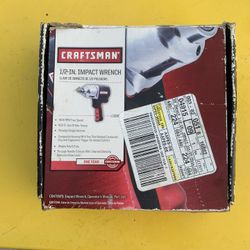 1/2in Craftsman Impact Wrench